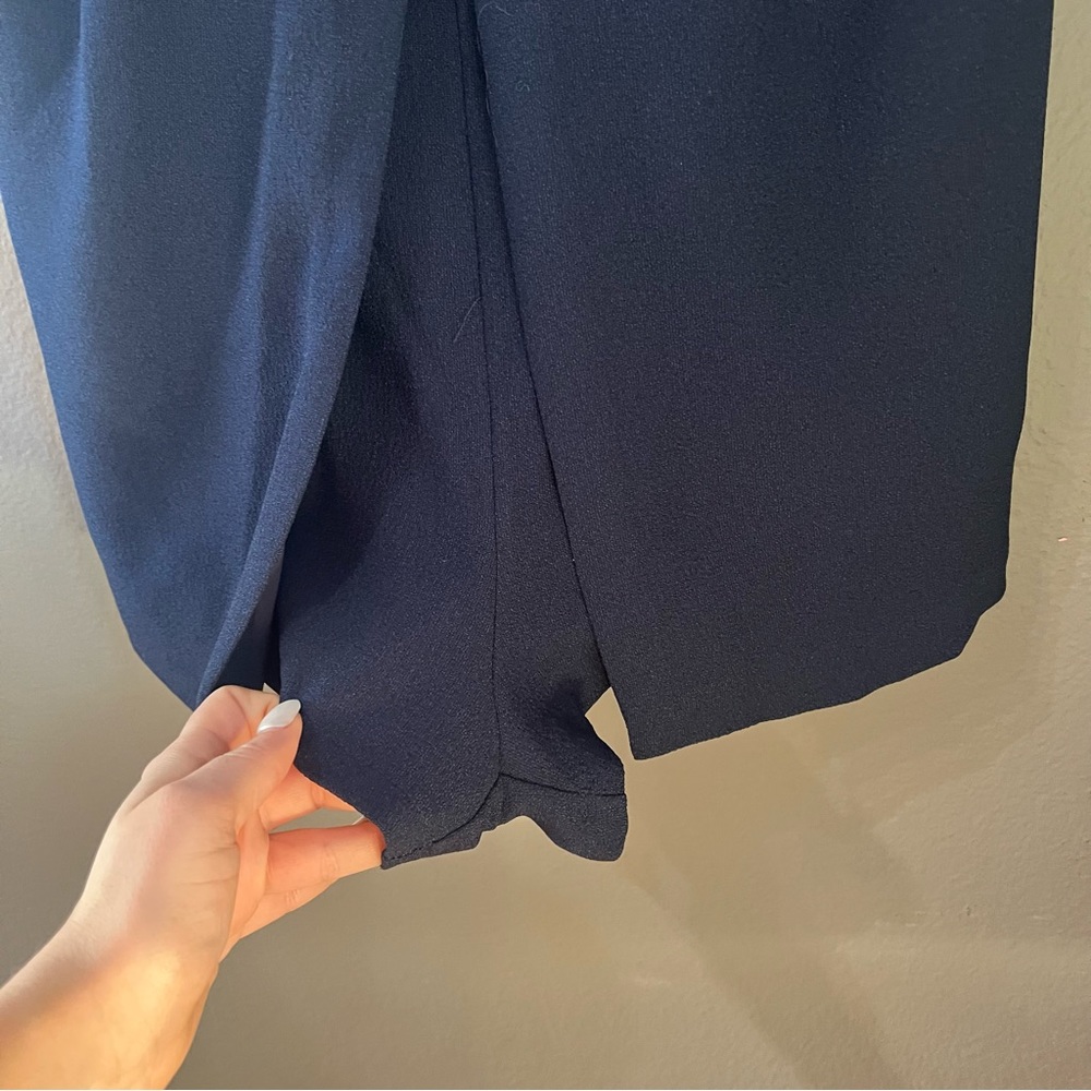 NWT Monteau Strapless Navy Romper L - Picture 8 of 10